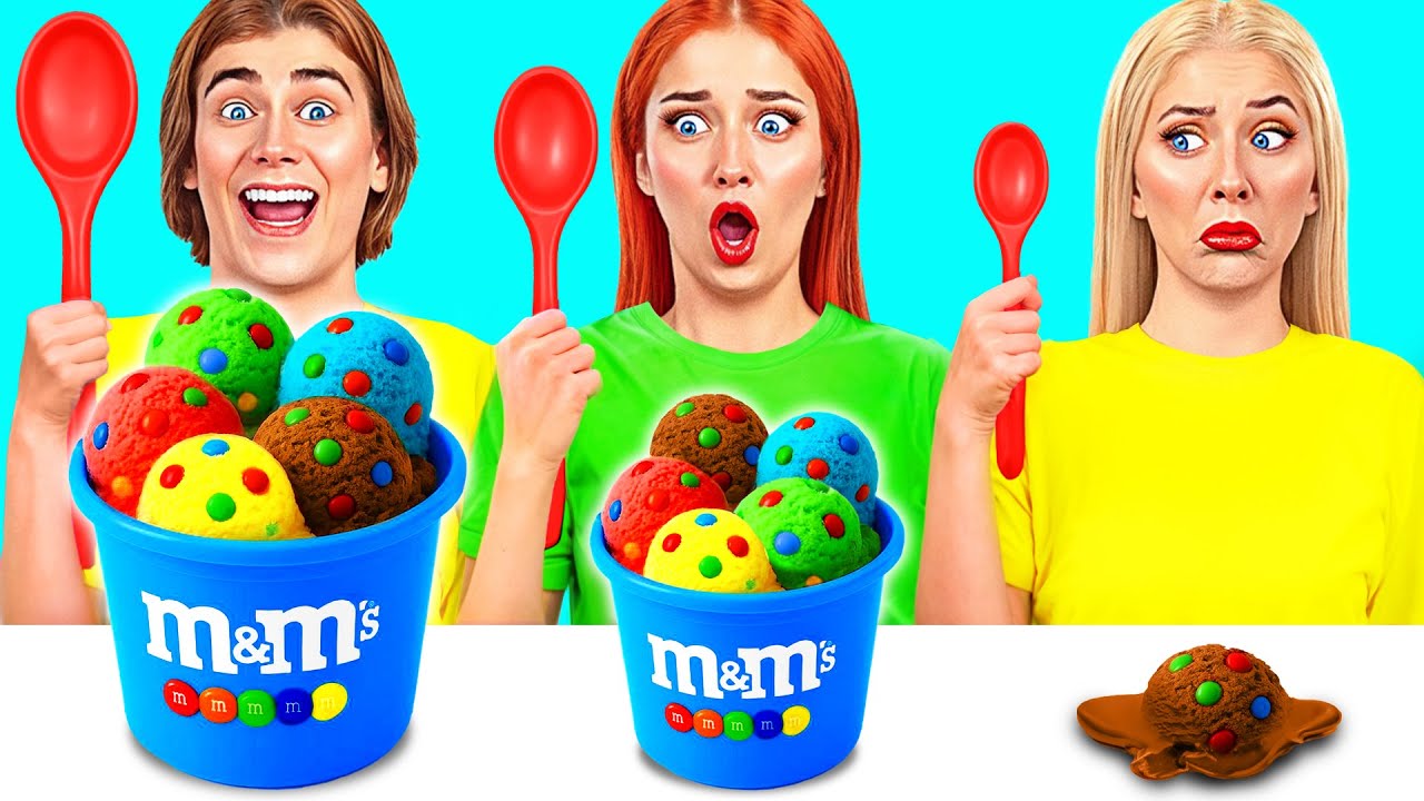 Большая, Средняя или Маленькая Тарелка Челлендж | Потрясающие Кулинарные Рецепты Trend DO Challenge