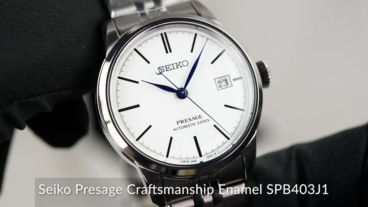 Seiko Presage Craftsmanship Enamel SPB403J1