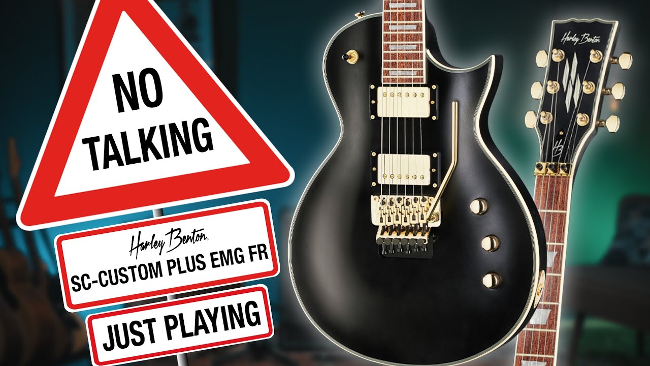 Harley Benton - No Talking - SC-Custom Plus EMG FR - Just Playing