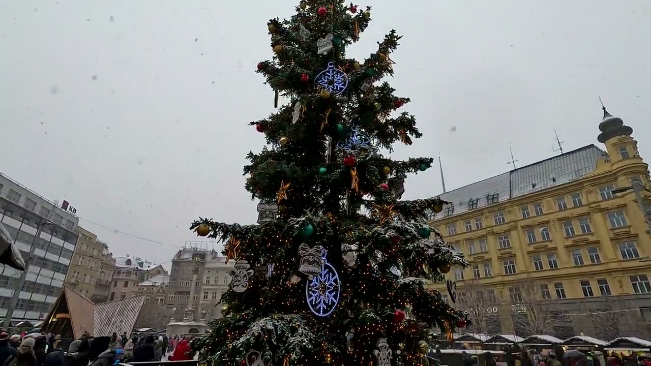 Vianočné trhy BRNO (časť 2.) 2.12.2023 (4K)