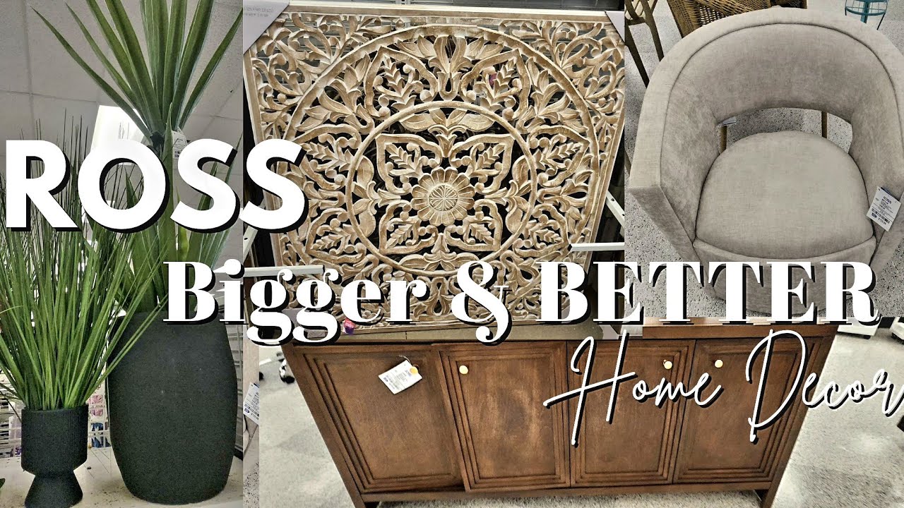 GURL, Let Me Show You What I Got From ROSS Today! New Big Furniture &  Decor Finds