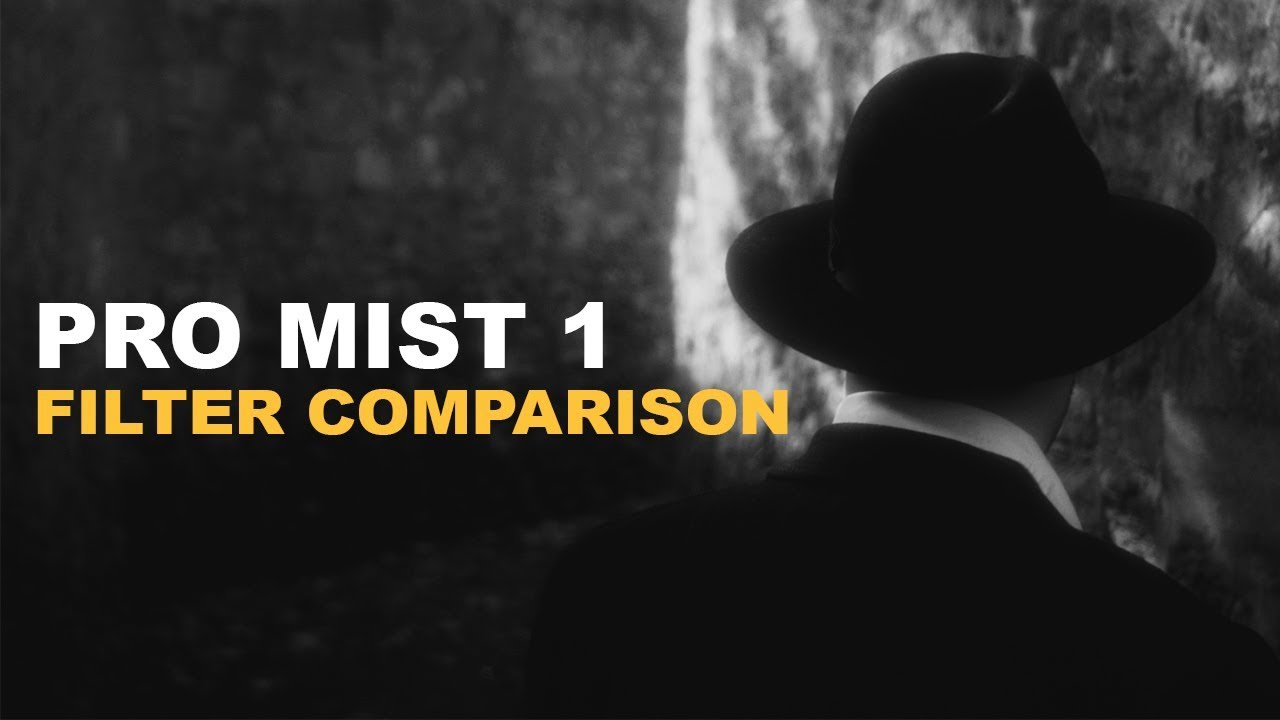 Pro Mist 1 Filter Test and Comparison (BMPCC) (with black and white grade)