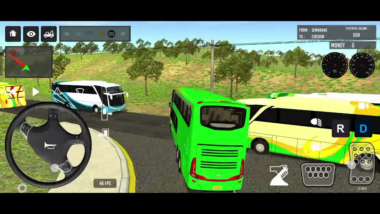 euro coach bus simulator 😱🚌 || new coach bus simulator part-5 Android gameplay