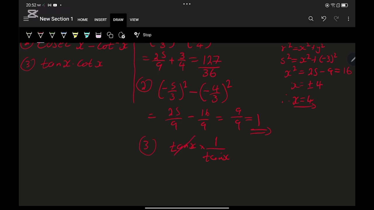 Teaching Trigonometry:Grade 11 Completing the introduction 