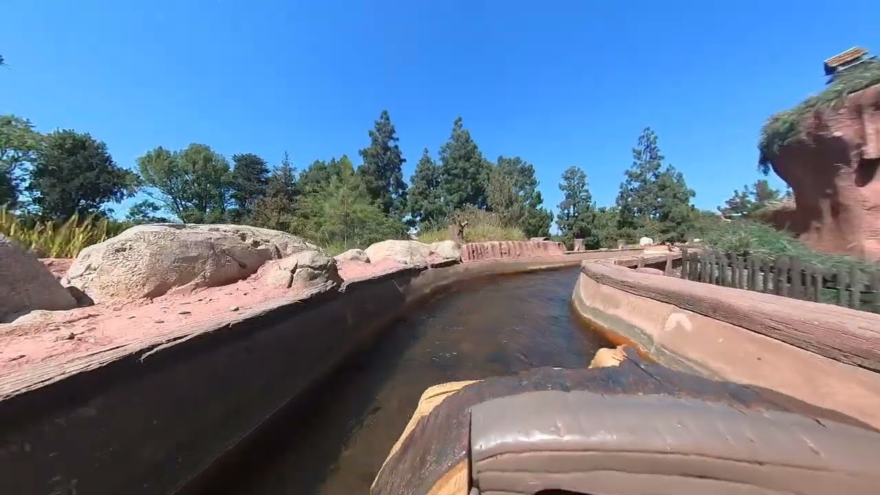 Disneyland Log Jammer Ride