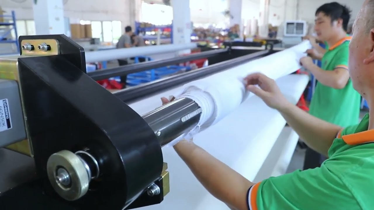 ERT-3442H 420mm 3.25m Transfer width Rotary Heat Press Calendar Dye Sublimation Printing | Easty ERT