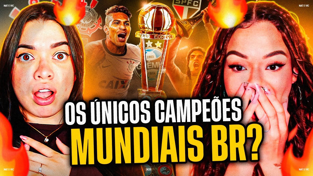 MUNDIAL: relembre os 10 títulos de clubes brasileiros 🌎- Euro Fut | [Nat e Vic MV REACT]