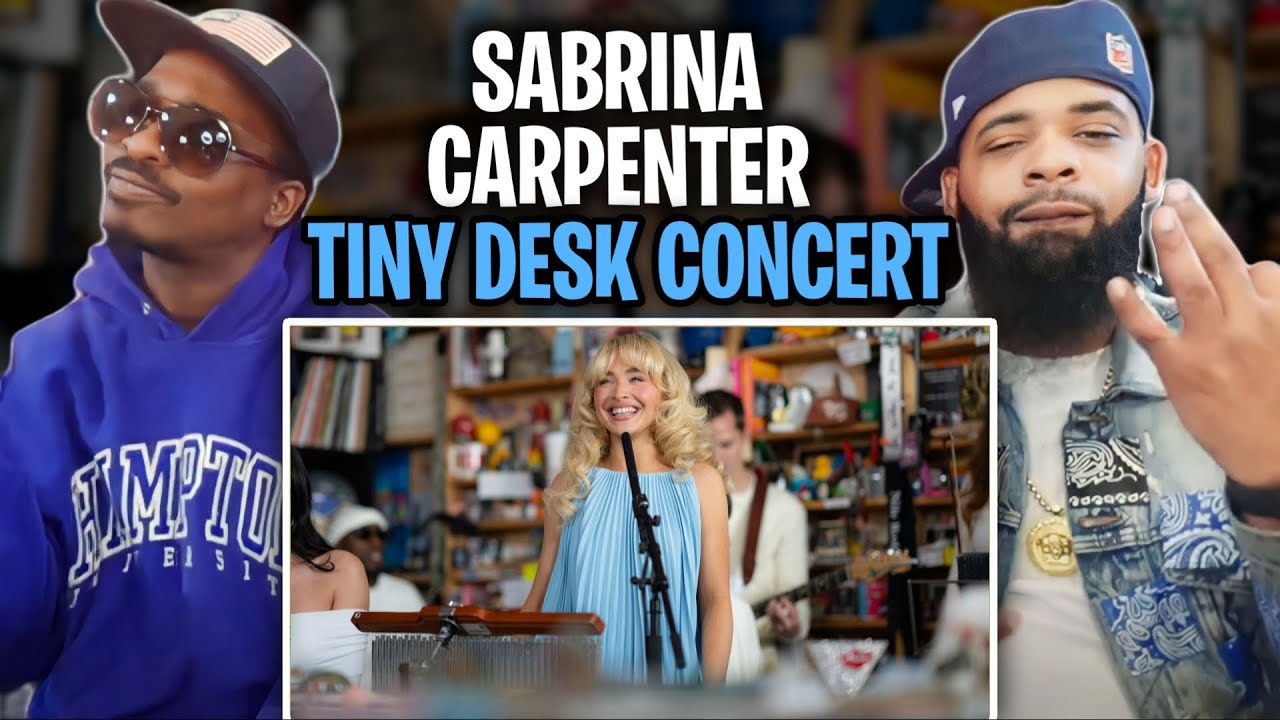 Sabrina Carpenter: Tiny Desk Concert REACT