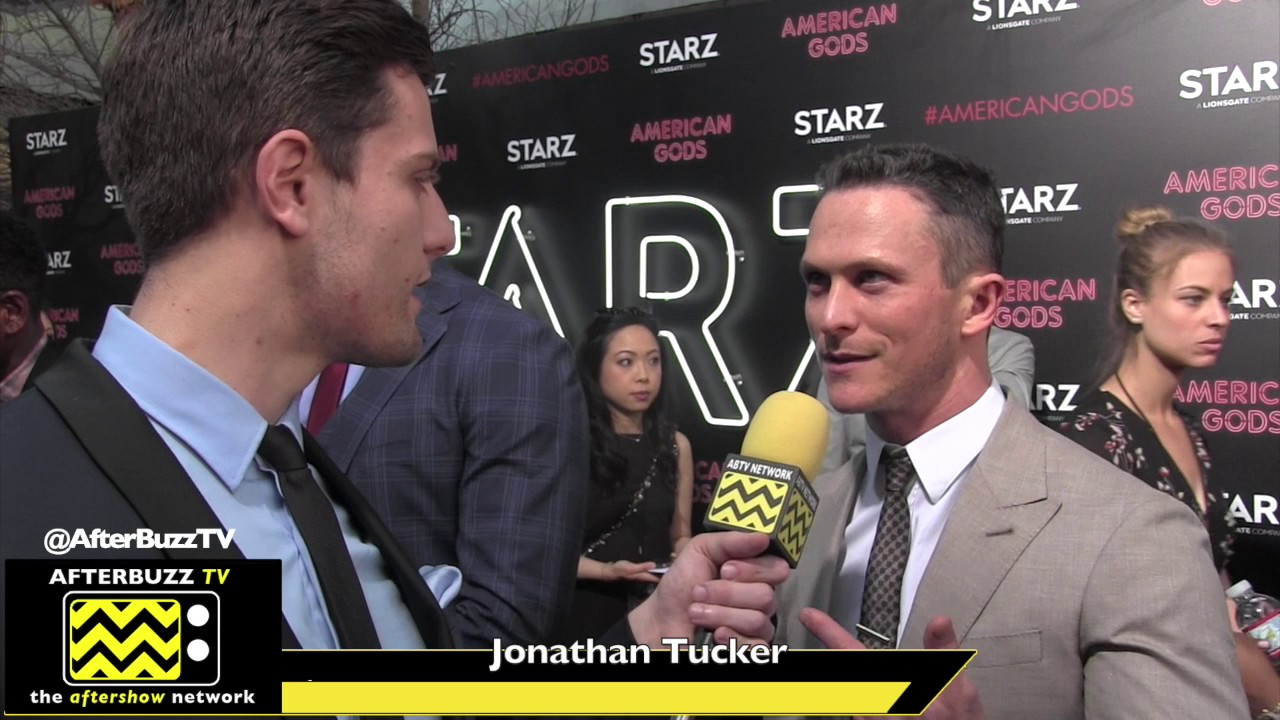 American Gods Premiere | Jonathan Tucker Interview