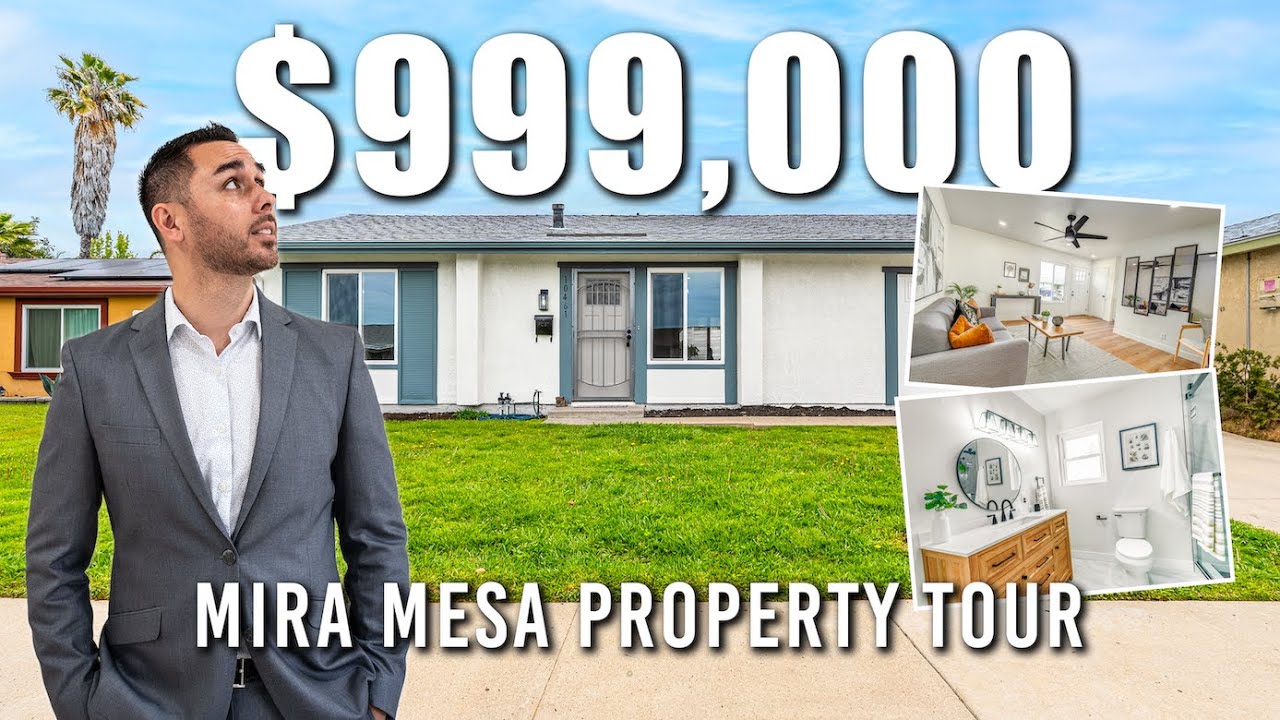 Property Tour of a $1 Million Dollar Home in Mira Mesa