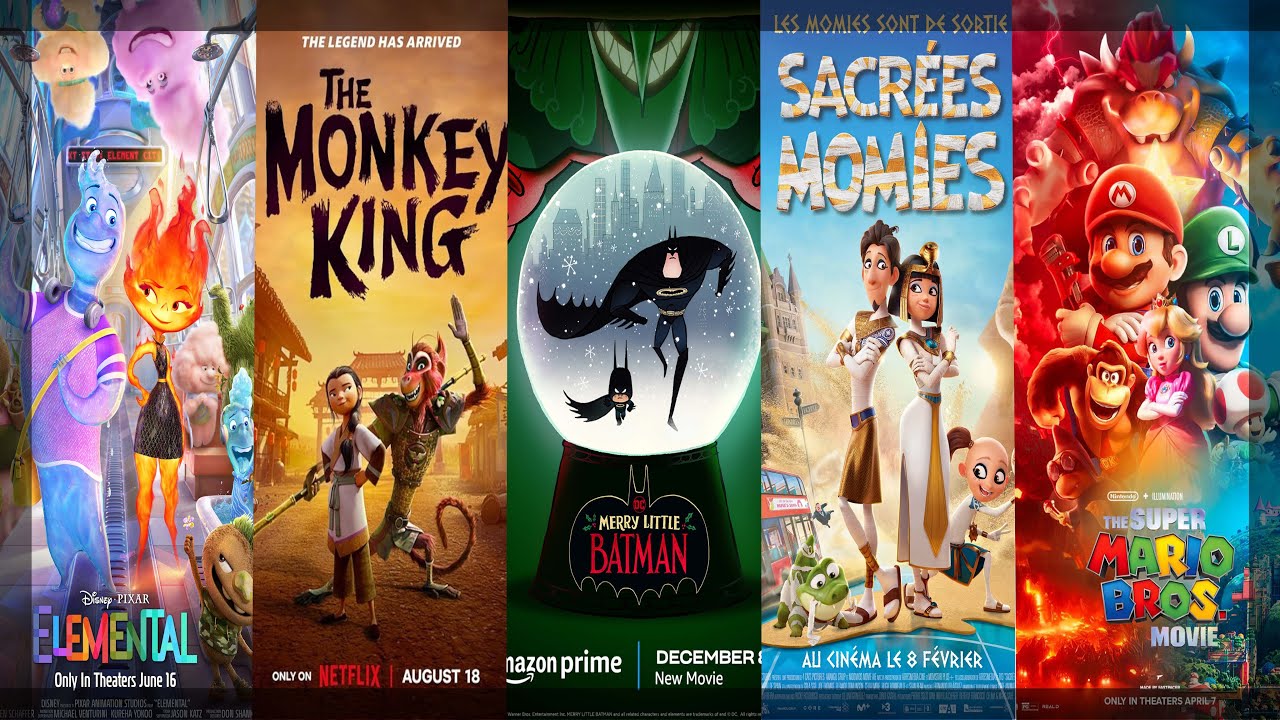 Top Animation Movies 2023 / On Netflix, Amazon Prime, Disney plus, HBO Max |