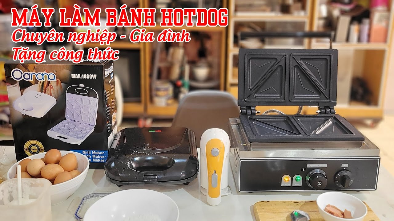 Cách làm BÁNH HOTDOG ngon, mềm, thơm chuẩn công thức kinh doanh ăn vặt đường phố 1 vốn 4 lời