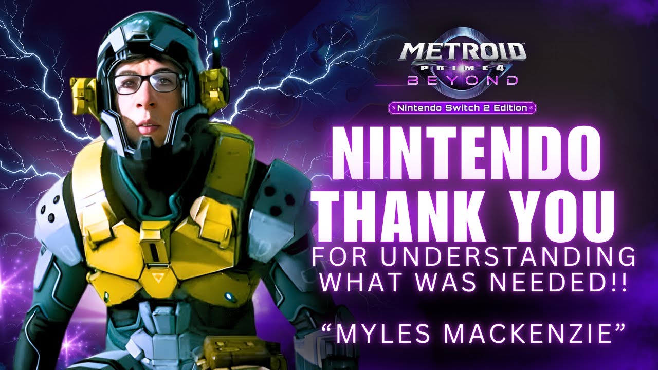Nintendo Thank You For Myles Mackenzie!!