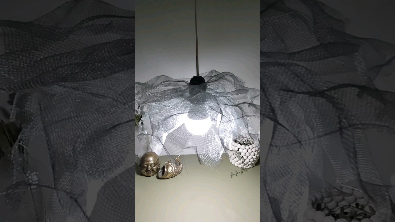 Amazing DIY PENDANT LAMP #short #lampshade #viralvideo
