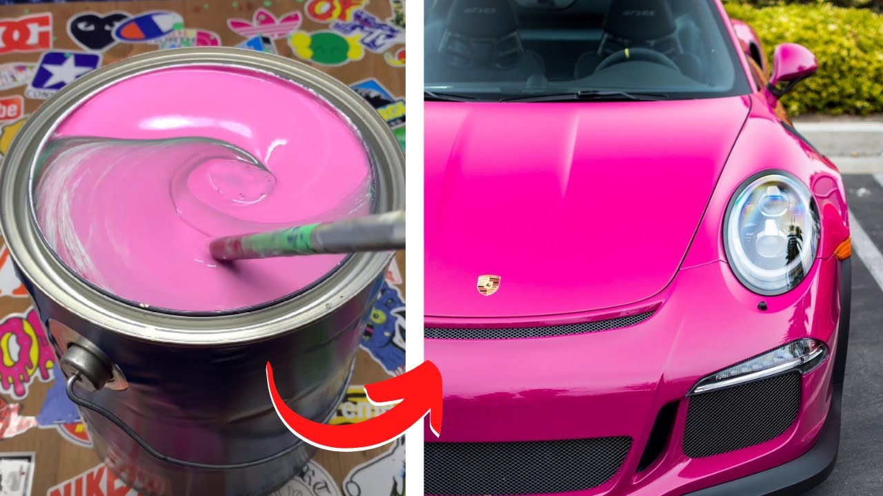 9 CRAZY Exotic Car Color Options
