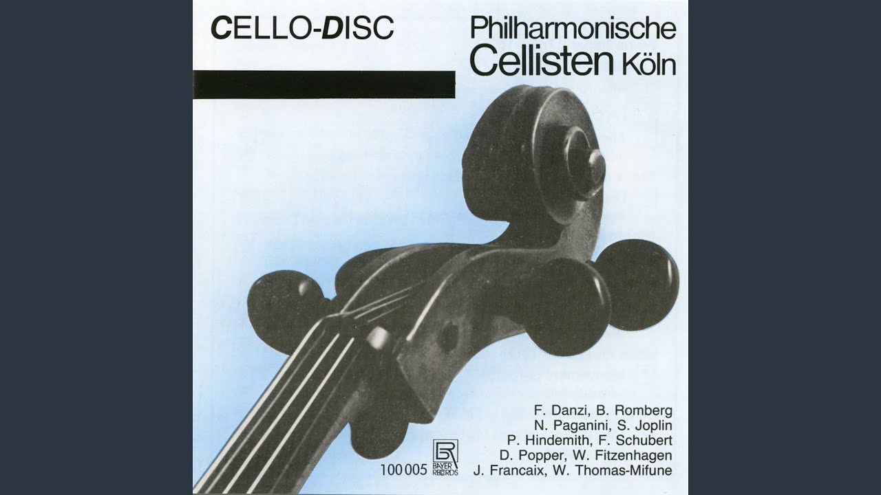 Concert-Walzer, Op. 31 (Version for 4 Cellos)