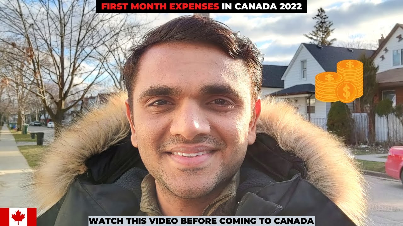 FIRST MONTH EXPENSES IN CANADA AS AN INTERNATIONAL STUDENT || LIVING ABROAD EXPENSES 2022 ||