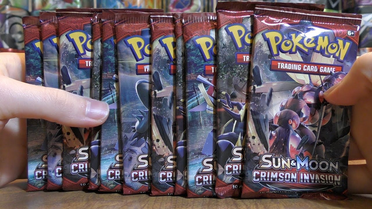 11 Crimson Invasion Booster Pack Opening