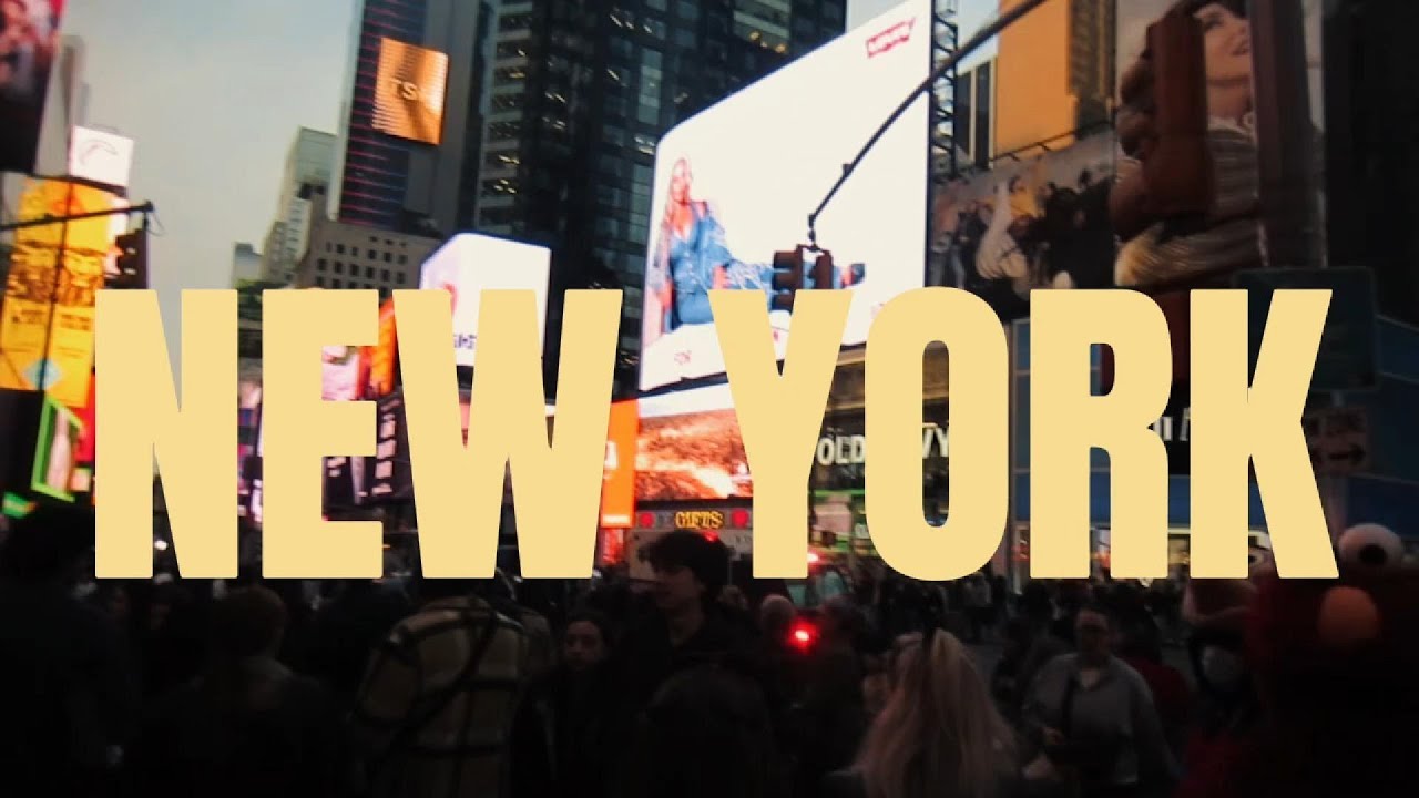 NYC VLOG dreams on broadway & skyline views
