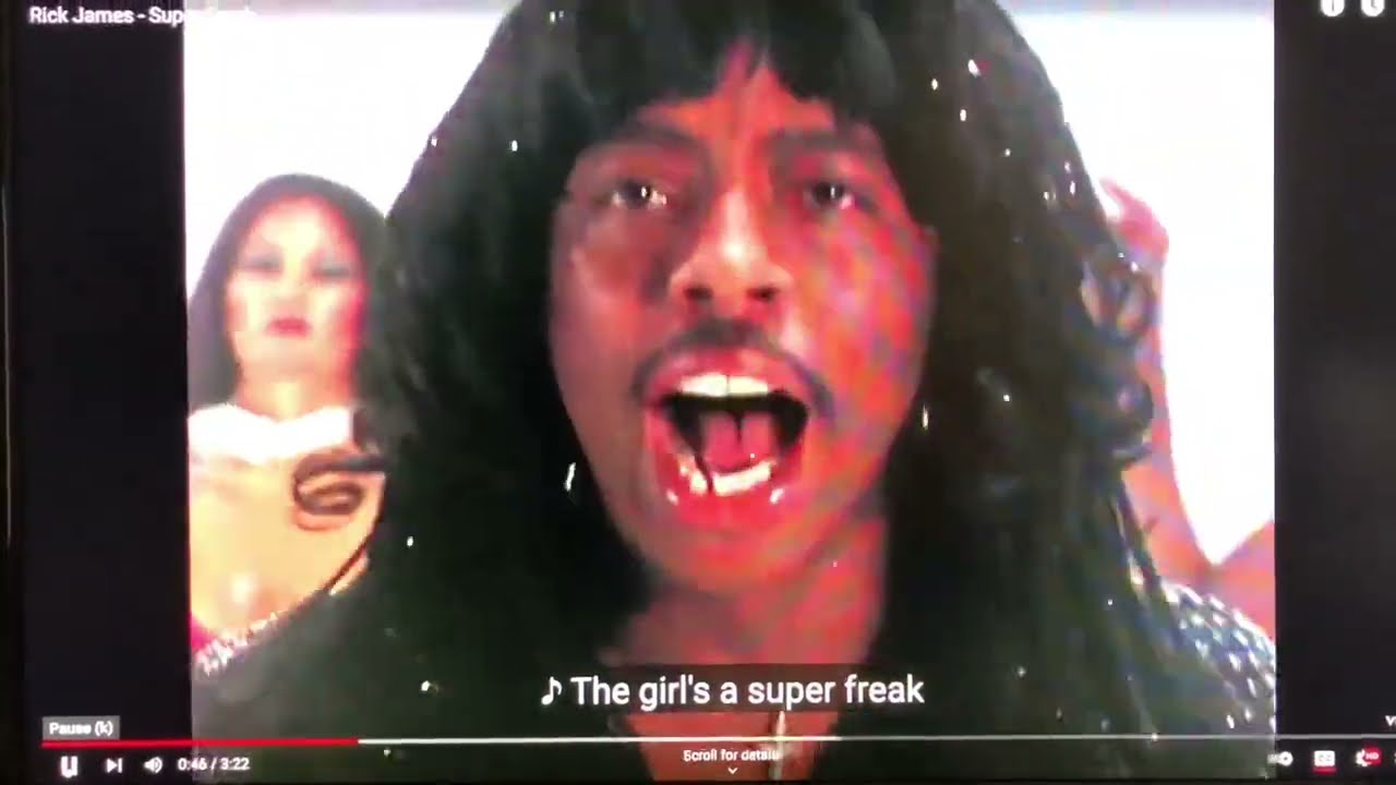 RICK JAMES - SUPER FREAK - NECRO REACTION