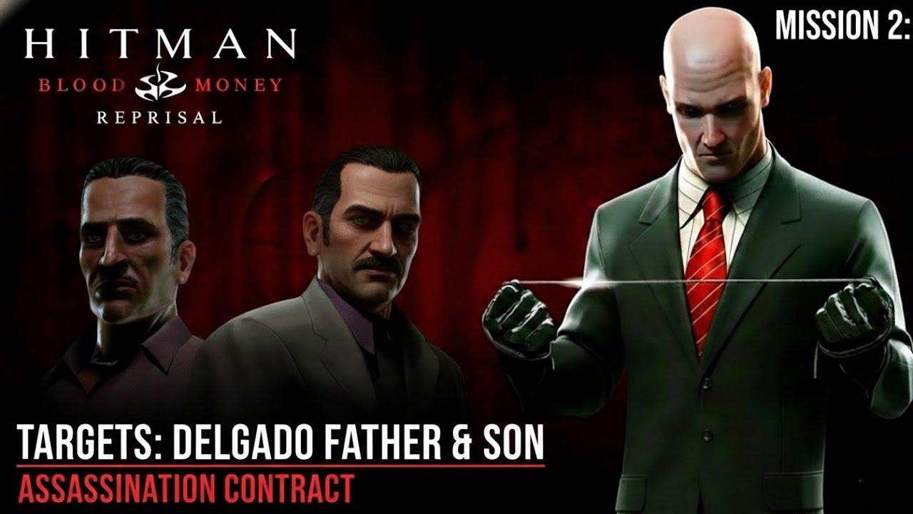 Mission 2: death of Delgados🤯 | Hitman: blood money..