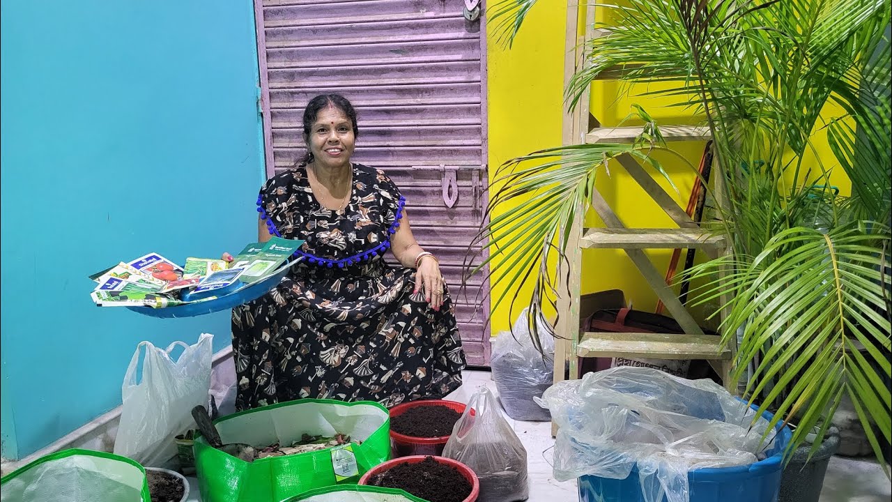শীতের সব্জি বাগান তৈরী। episode-1 || #wintergarden #soilmix #terracegardenindia #viralvideo #hobbies