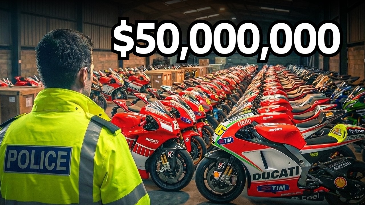 The $50,000,000 MotoGP Warehouse the FBI Found