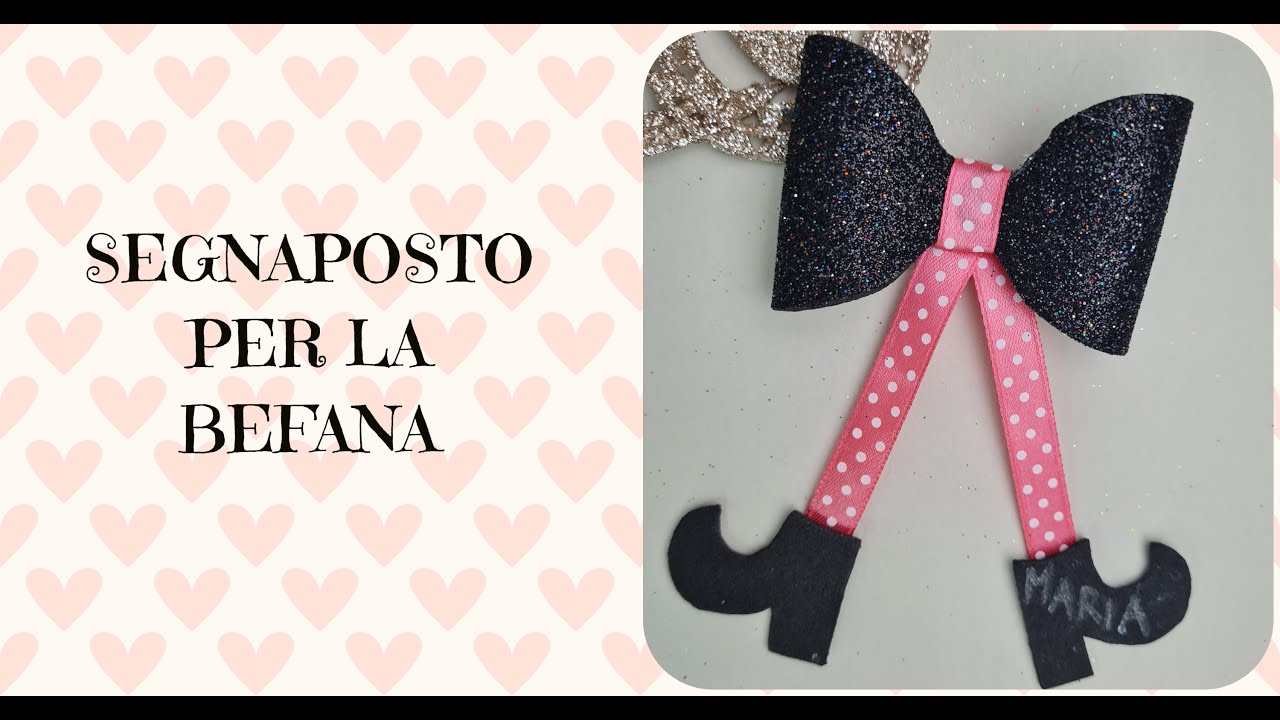 Segnaposto per la Befana: lavoretto super semplice e molto carino! DIY