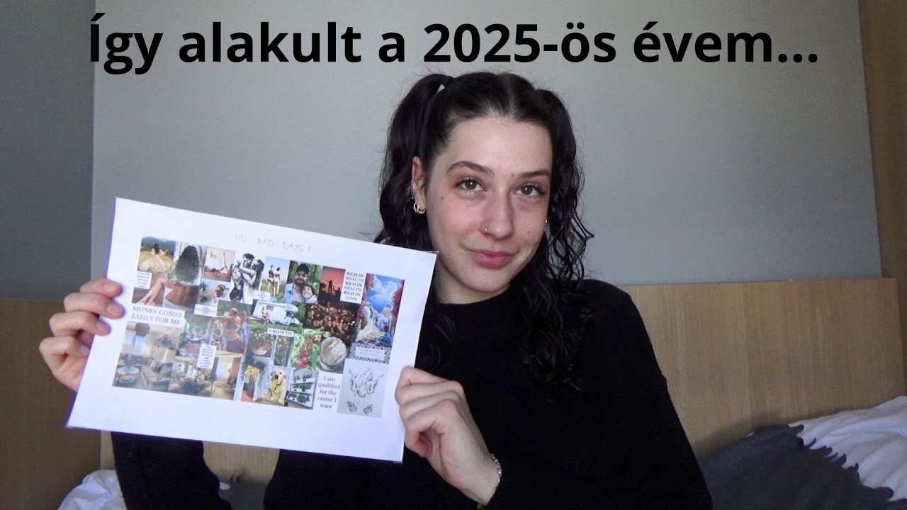 Beszámoló a 2025-ös évemről -  vision board