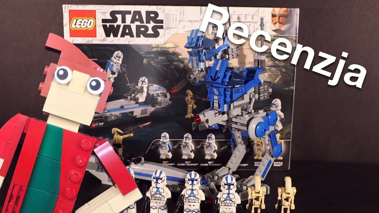 Recenzja LEGO Star Wars 75280 501st Clone Troopers