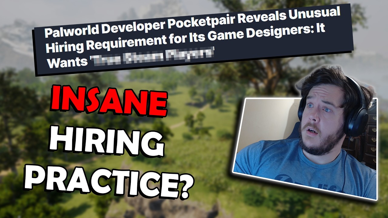 Palword Devs Have INSANE Hiring Practices!