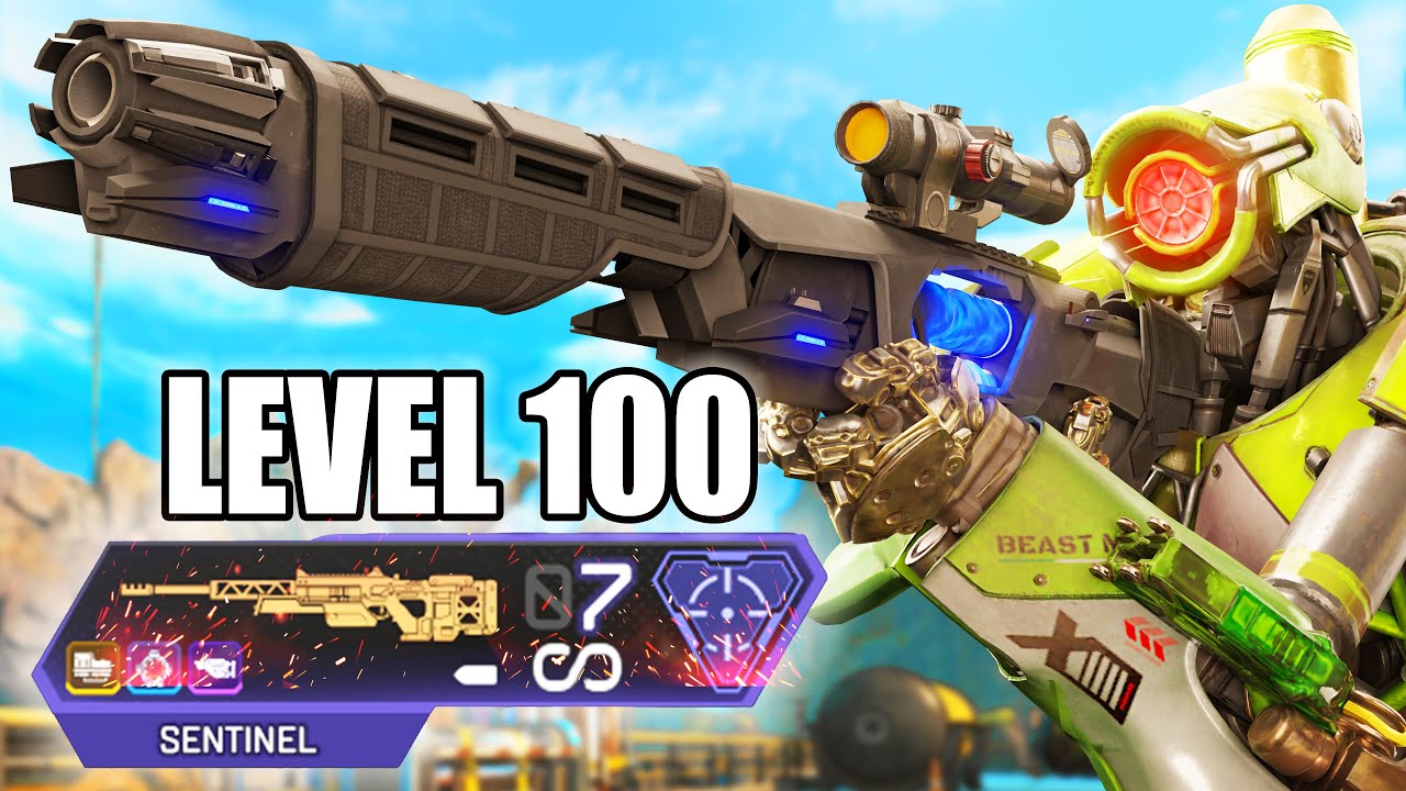 ВОТ КАК ВЫГЛЯДИТ СНАЙПЕР МАКСИМАЛЬНОГО УРОВНЯ.. (Apex Legends)