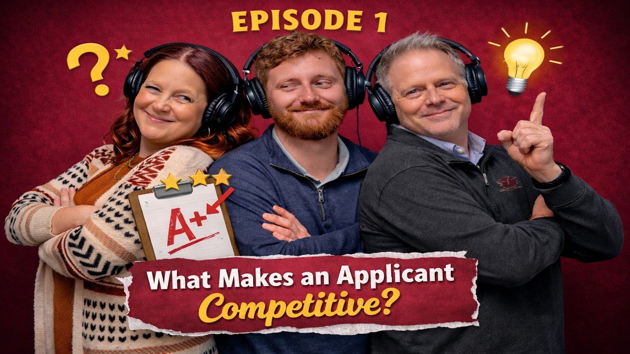 Straight from admissions: the traits, experiences, & mindset that separate you from the rest | E1