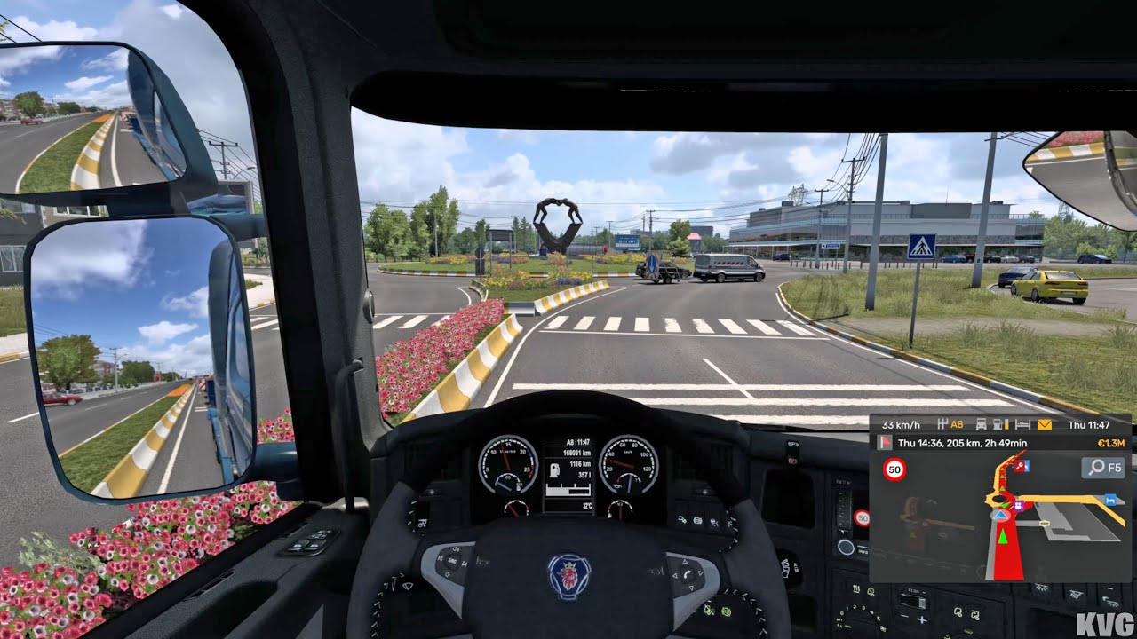 Euro Truck Simulator 2 - Edirne to Tekirdağ - Road to the Black Sea Gameplay (PC UHD) [4K60FPS]