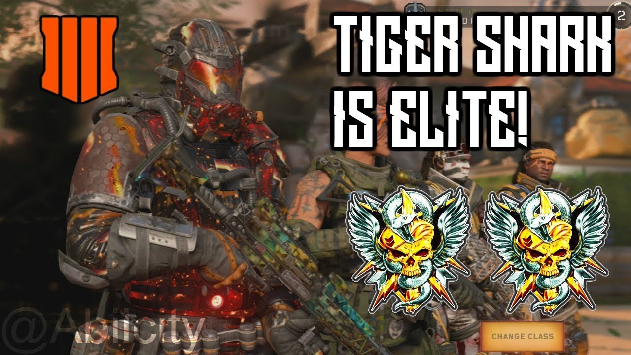 Choking a Double Nuclear in BO4?.. 😱 Best Tiger Shark Class Setup After 1.21 Update (Black Ops 4)