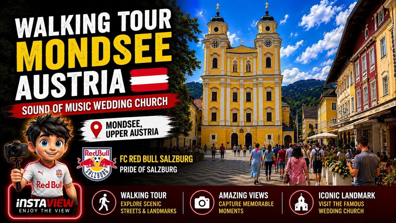 Mondsee, Austria – Sound of Music Church & Charming Lakeside Views