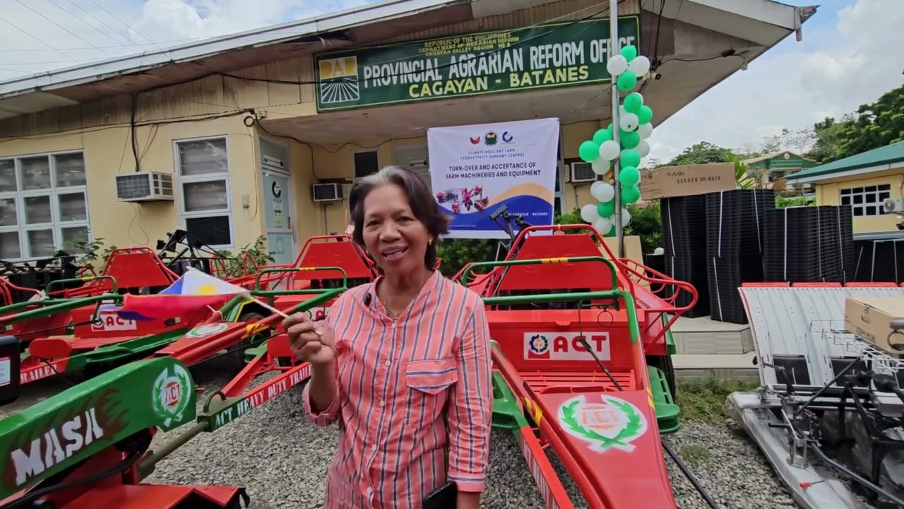 Machinery and Agricultural Equipment Distributed by DARPO Cagayan to 5 ARBOs by DARPO Cagayan.