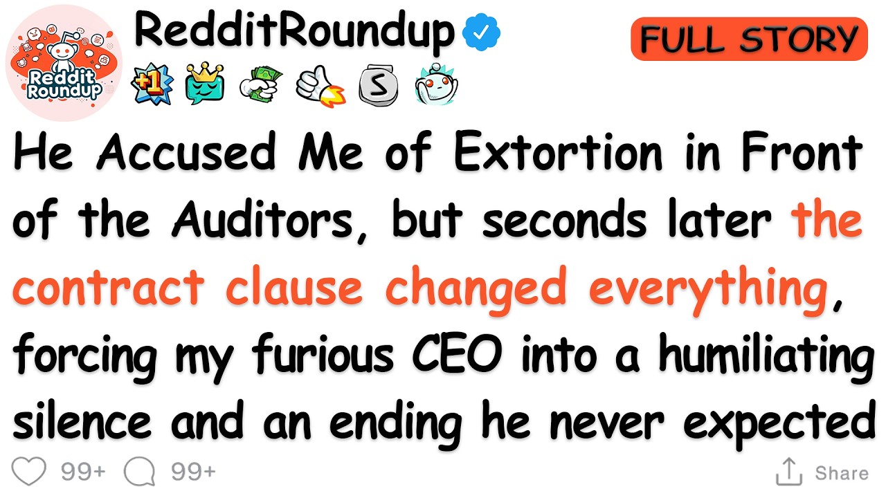 My CEO Shouted “This Is Extortion,” until the lead auditor spoke up and revealed who legally held...