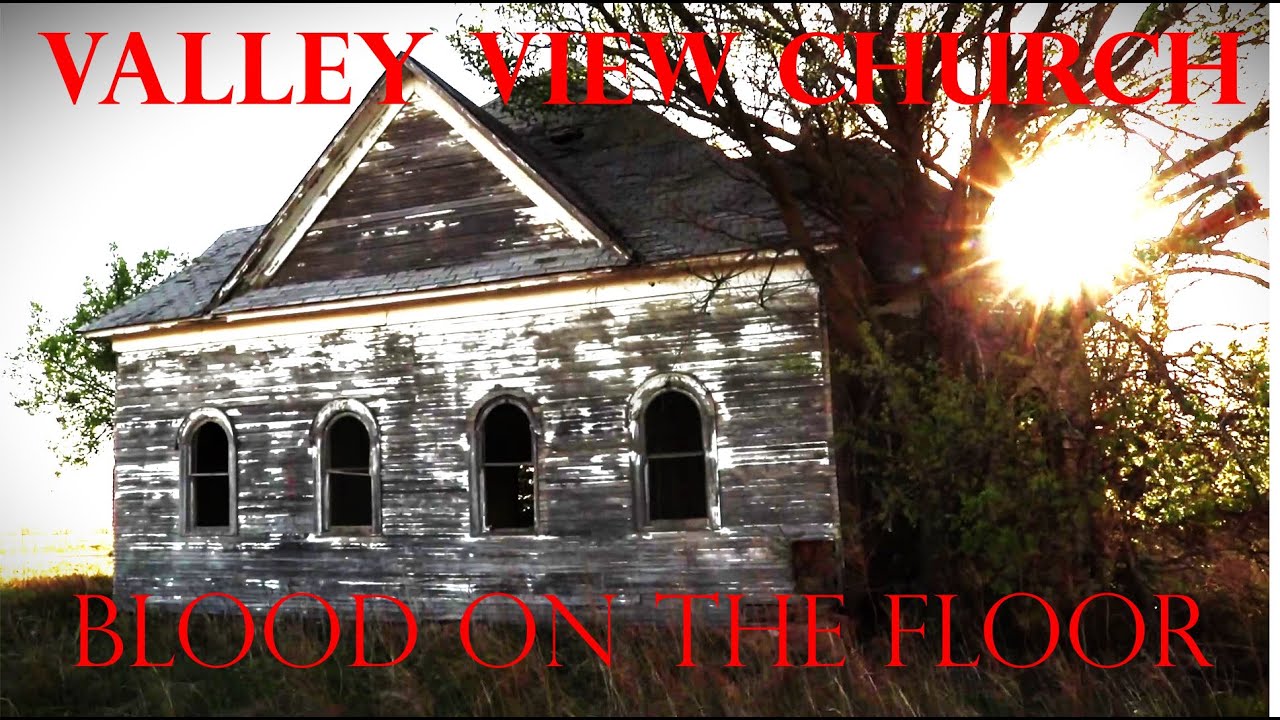 Abandoned Valley View Church near Walters, Oklahoma ...Built in 1921