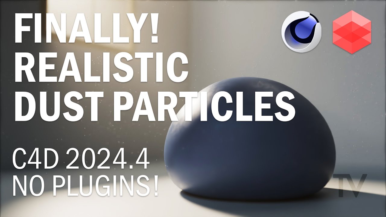 Realistic Dust Simulation with C4D 2024.4 New Particle System