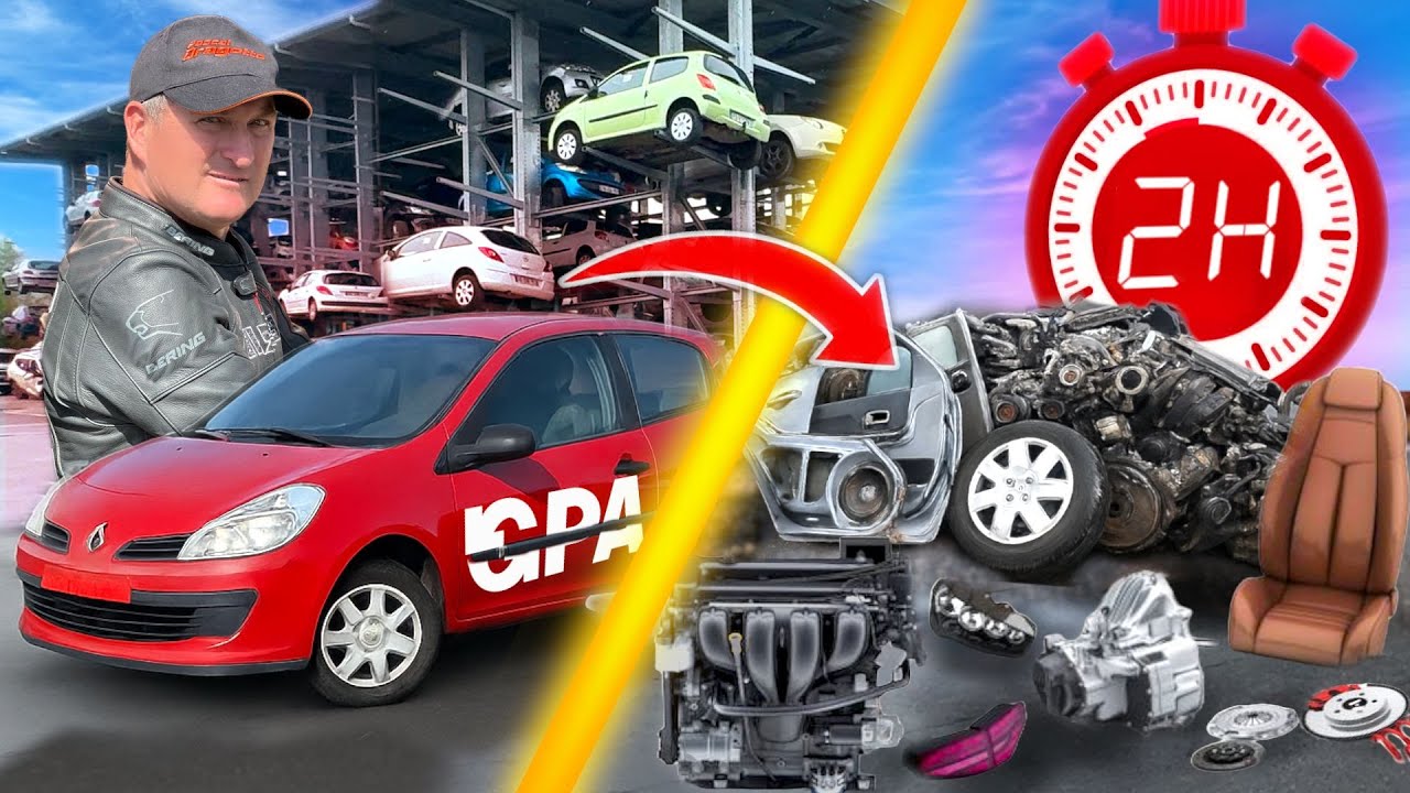D&eacute;monter une voiture en pi&egrave;ce d&eacute;tach&eacute;e en 2H ?