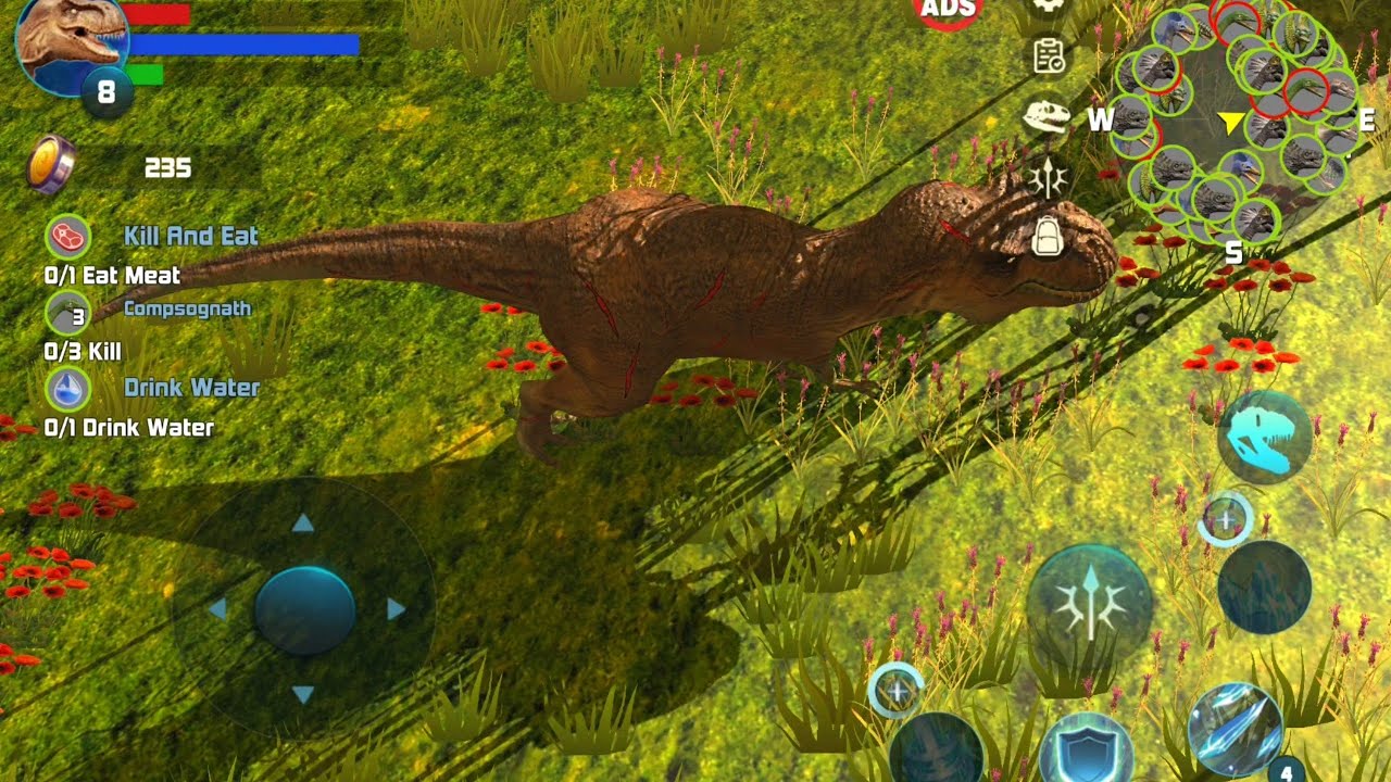 Dinosaur Game T-Rex Dino Android Gameplay 