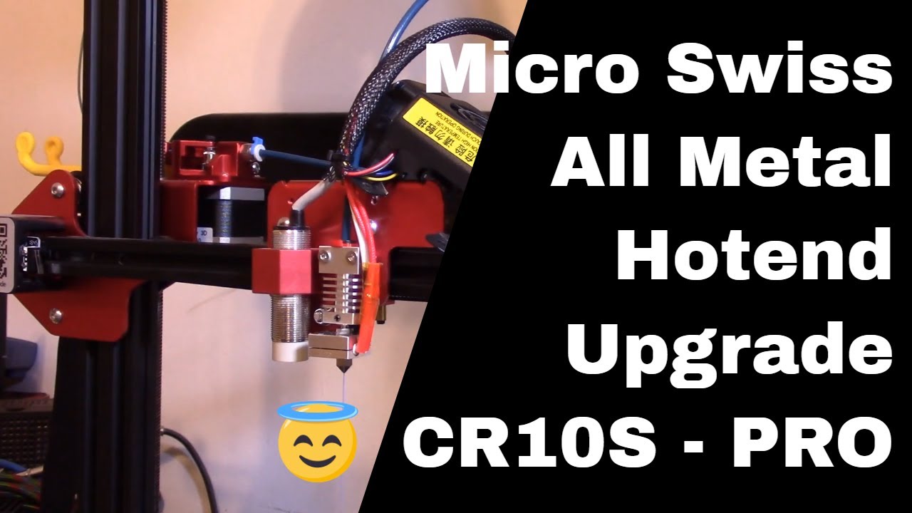 Creality Cr10s pro Micro Swiss all metal hotend upgrade