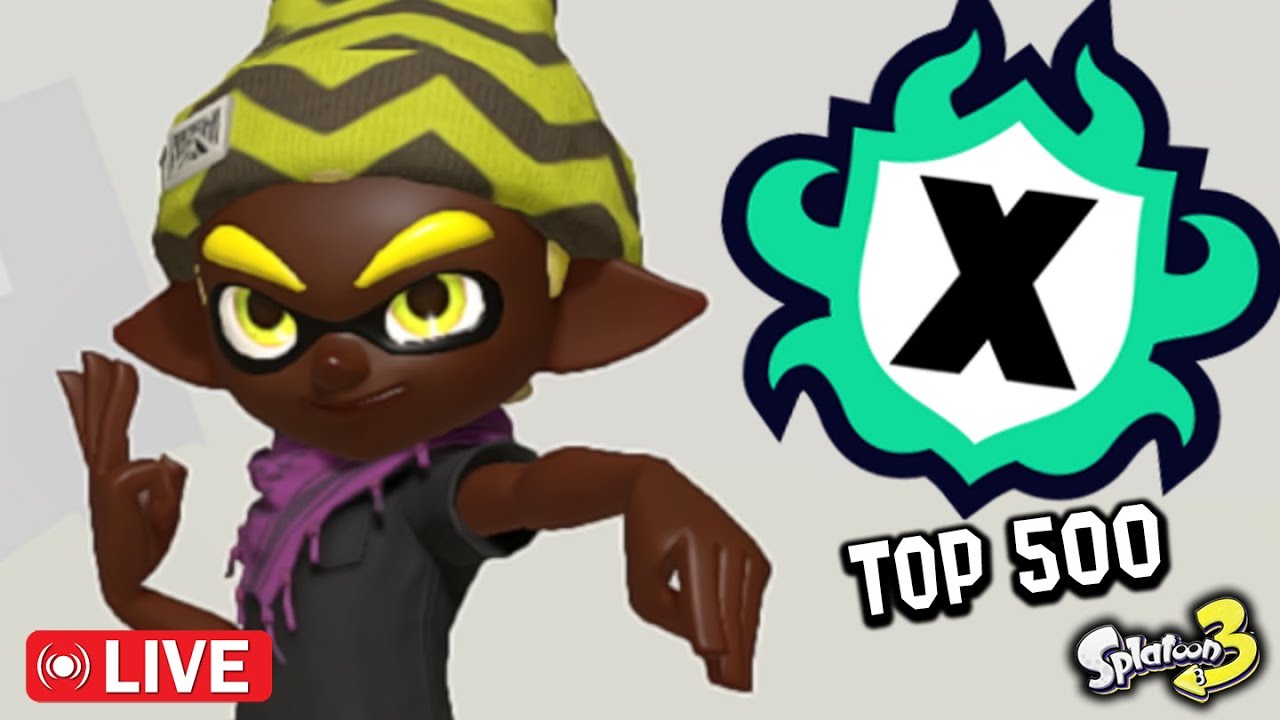 SPLATOON 3 RANK TOP 500 GRIND