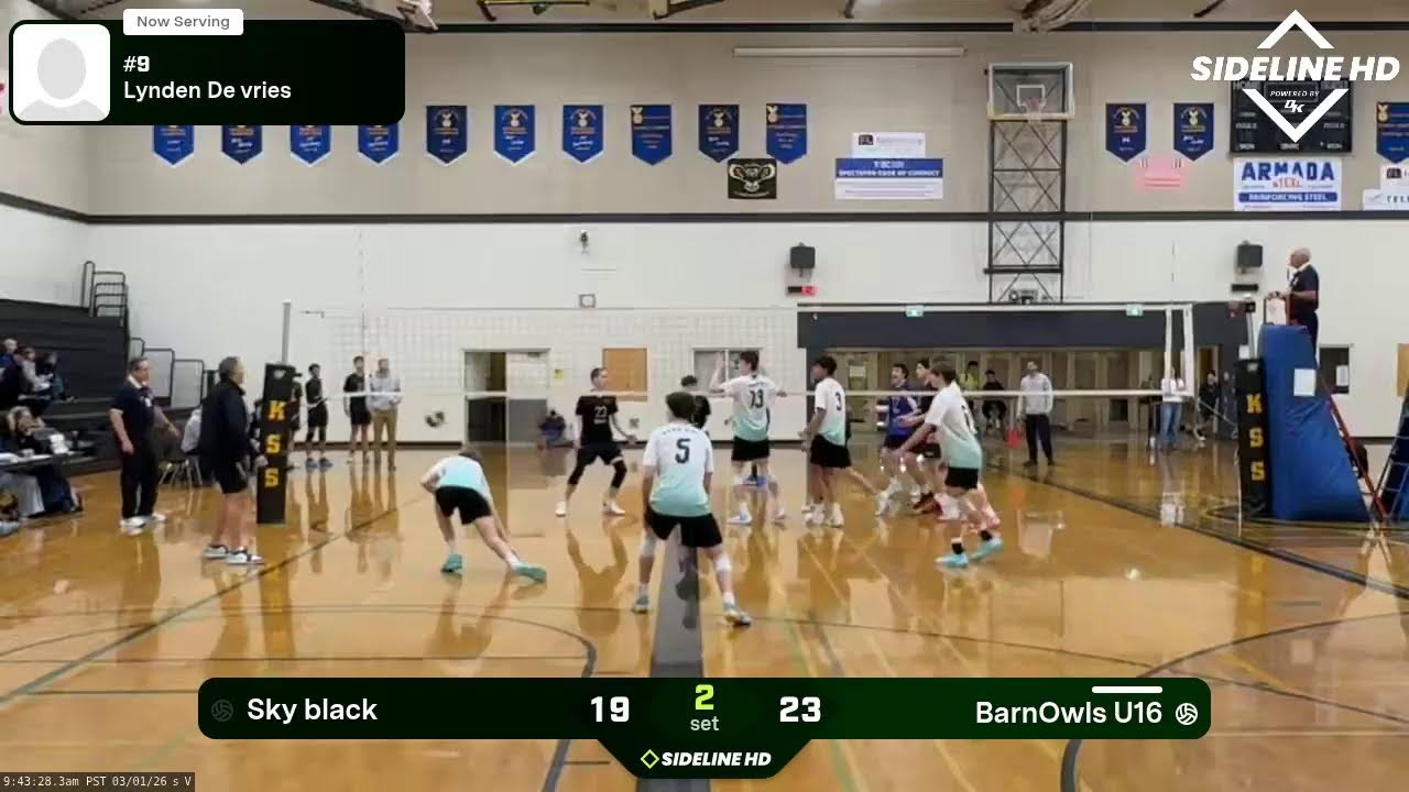 BarnOwls U16 vs. Sky black (2026.03.01)
