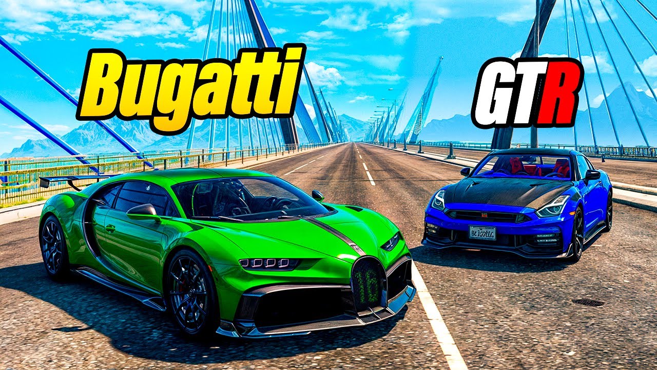 USAMOS MI BUGATTI PARA VENCER A EL TIBURON 😨