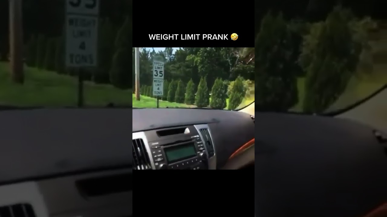 Weight limit prank on grandmom 