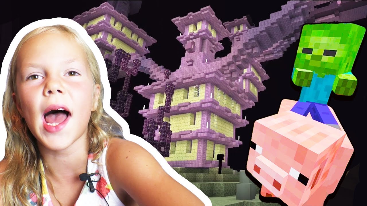 THE END CITY Adopt and Raise a Cute [Zombie] Kid [Ep.9] ❑ MINECRAFT