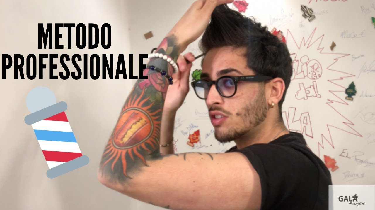 Come tagliare i Capelli uomo (parte SUPERIORE)