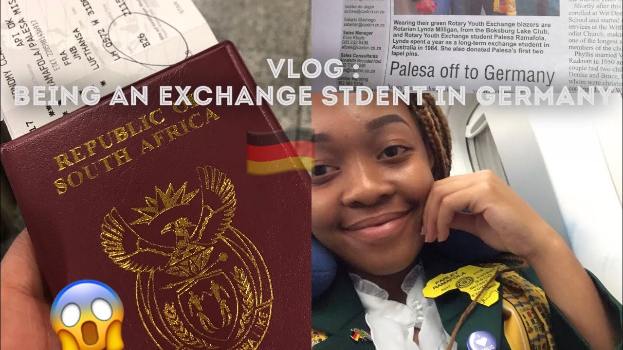 VLOG: BEING AN EXCHANGE STUDENT IN GERMANY | South African YouTuber | OG Parley